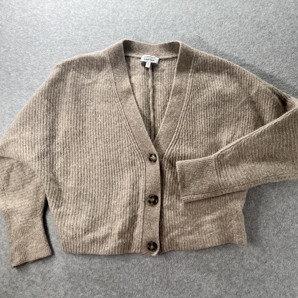 Other Stories By Stockholm Atelier Cardigan Sweater Womens Medium Beige Cropped